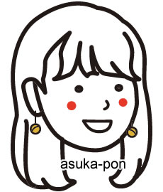 なでしこピアス：asuka