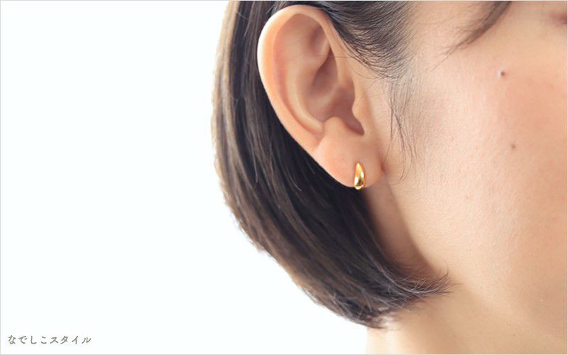 片耳販売※】三日月ピアス チタンピアスの通販SHOP｜なでしこスタイル