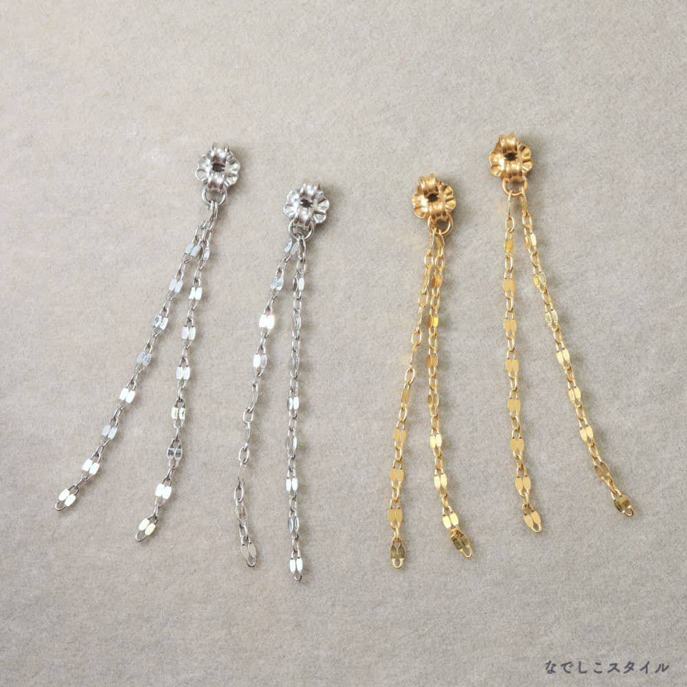 プラチナキャッチ バックキャッチ おしゃれキャッチ 斬新な