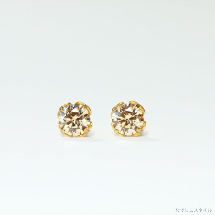 ゴールドカラーシャンパンダイア４ｍｍを正面から見たときの画像